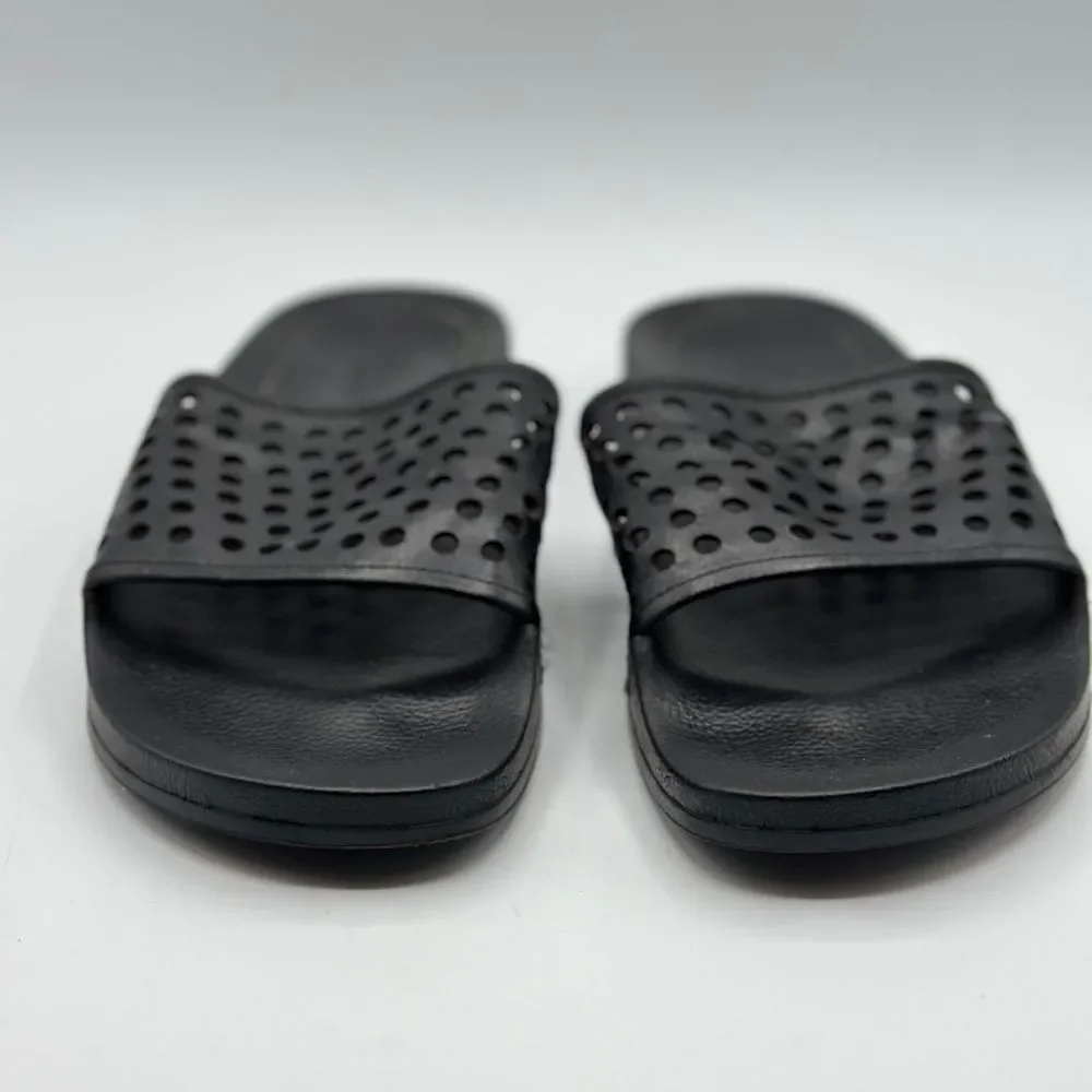 Loeffler Randall Women’s Cat Pool Sandals Black Size 9